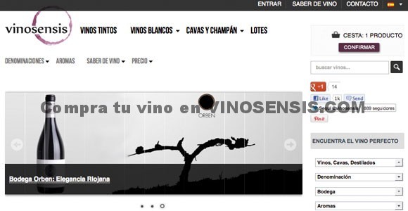 Vinosensis – Comprar vinos online