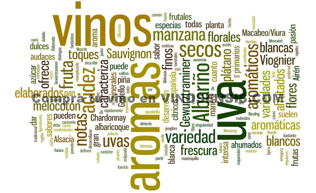 Aromas de las uvas Blancas