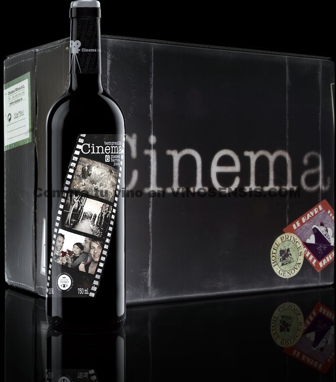 Cinema crianza 2010, un elegante vino con guiños cinéfilos